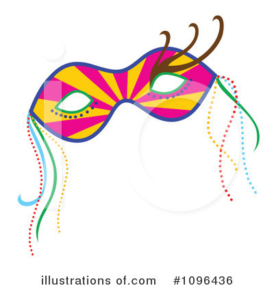 Royalty-Free (RF) Mask Clipart Illustration by Cherie Reve - Stock Sample #1096436