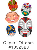 Mask Clipart #1332320 by BNP Design Studio