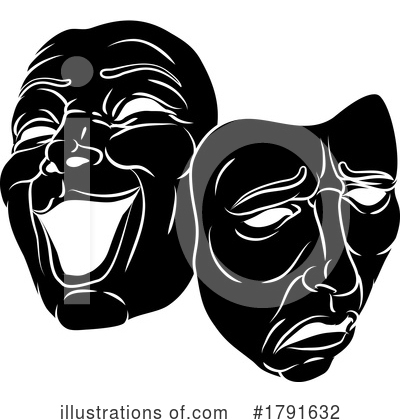 Royalty-Free (RF) Mask Clipart Illustration by AtStockIllustration - Stock Sample #1791632