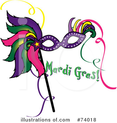 Mardi Gras Clipart #74018 by Pams Clipart