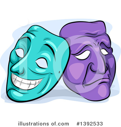 Royalty-Free (RF) Masks Clipart Illustration by BNP Design Studio - Stock Sample #1392533