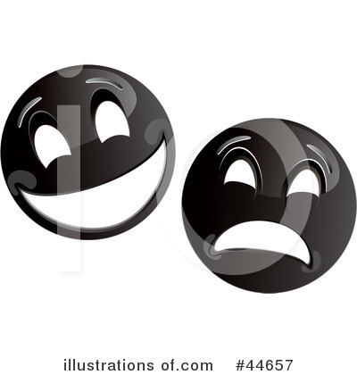 Royalty-Free (RF) Masks Clipart Illustration by MilsiArt - Stock Sample #44657