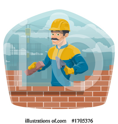 Masonry Clipart #1705376 by Vector Tradition SM