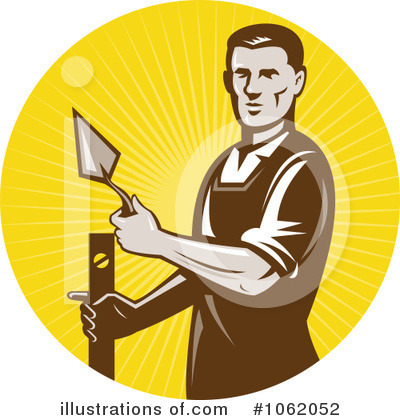 Royalty-Free (RF) Masonry Clipart Illustration by patrimonio - Stock Sample #1062052