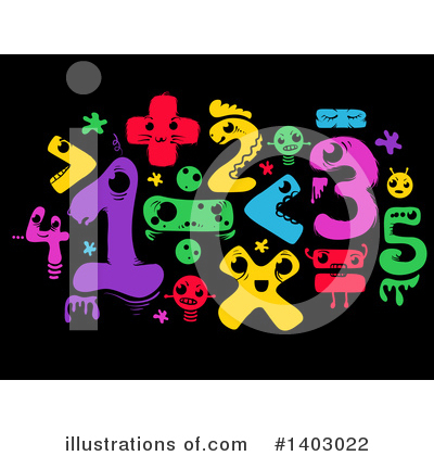 Counting Clipart #1403022 by BNP Design Studio