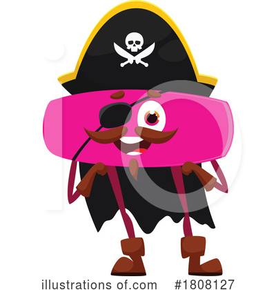 Pirate Clipart #1808127 by Vector Tradition SM