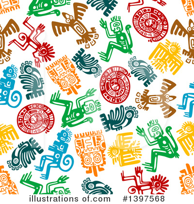 Mayan Clipart #1397568 by Vector Tradition SM