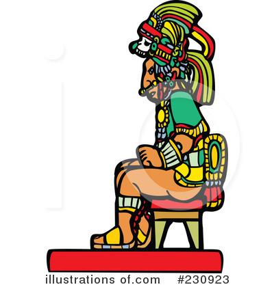 Royalty-Free (RF) Mayan Clipart Illustration by xunantunich - Stock Sample #230923