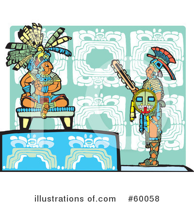 Royalty-Free (RF) Mayan Clipart Illustration by xunantunich - Stock Sample #60058