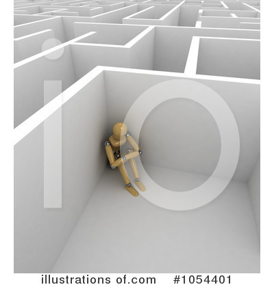 Royalty-Free (RF) Maze Clipart Illustration by stockillustrations - Stock Sample #1054401