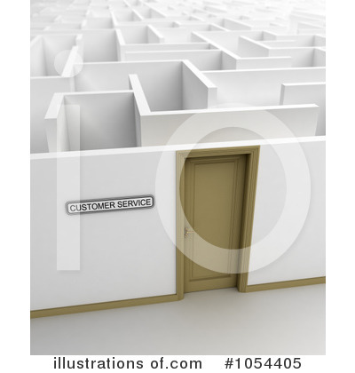 Maze Clipart #1054405 by stockillustrations