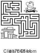 Maze Clipart #1784844 by Hit Toon