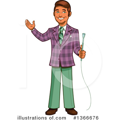Actor Clipart #1366676 by Clip Art Mascots