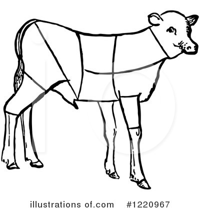 Royalty-Free (RF) Meat Clipart Illustration by Picsburg - Stock Sample #1220967