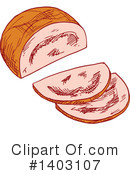 Meat Clipart #1403107 by Vector Tradition SM