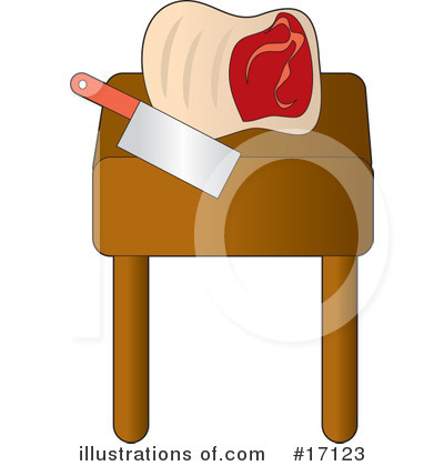 Royalty-Free (RF) Meat Clipart Illustration by Maria Bell - Stock Sample #17123