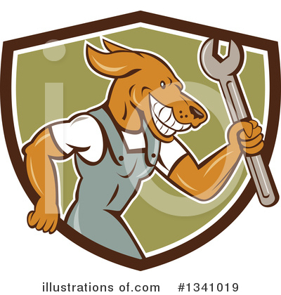 Royalty-Free (RF) Mechanic Clipart Illustration by patrimonio - Stock Sample #1341019