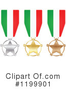 Medal Clipart #1199901 by Andrei Marincas
