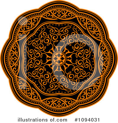 Royalty-Free (RF) Medallion Clipart Illustration by Vector Tradition SM - Stock Sample #1094031