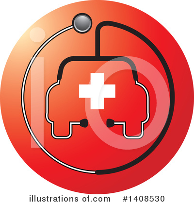 Stethoscope Clipart #1408530 by Lal Perera