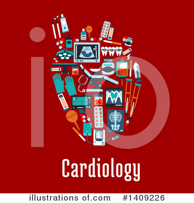 Cardiology Clipart #1409226 by Vector Tradition SM