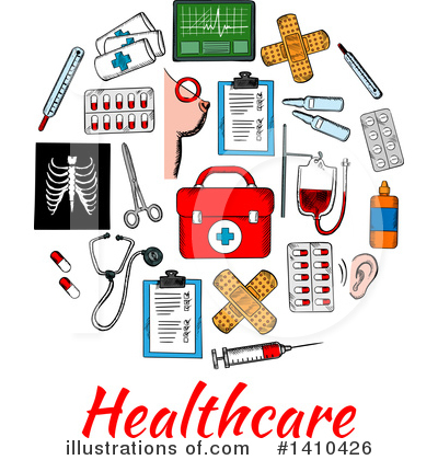 Hospital Clipart #1410426 by Vector Tradition SM