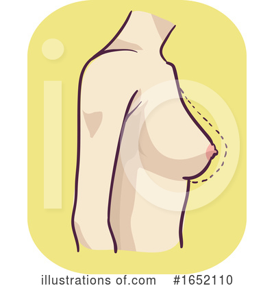 Breast Clipart #1652110 by BNP Design Studio
