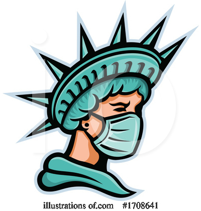 Statue Of Liberty Clipart #1708641 by patrimonio