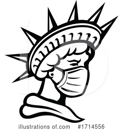 Statue Of Liberty Clipart #1714556 by patrimonio