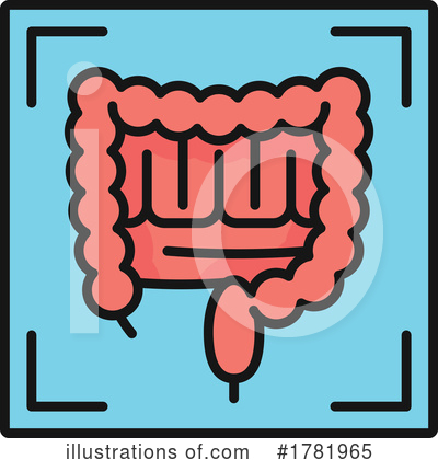 Intestines Clipart #1781965 by Vector Tradition SM