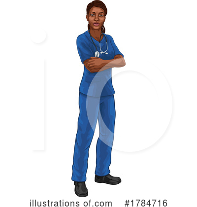 Nurse Clipart #1784716 by AtStockIllustration