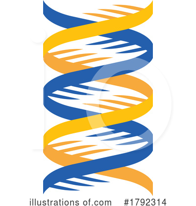 Dna Strand Clipart #1792314 by Vector Tradition SM