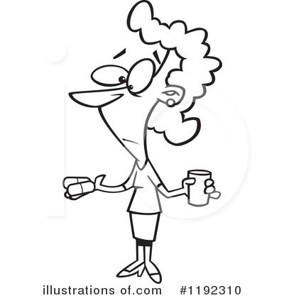 Royalty-Free (RF) Medication Clipart Illustration by toonaday - Stock Sample #1192310