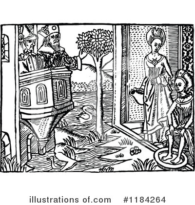 Royalty-Free (RF) Medieval Clipart Illustration by Prawny Vintage - Stock Sample #1184264