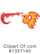Medieval Dragon Clipart #1337140 by lineartestpilot