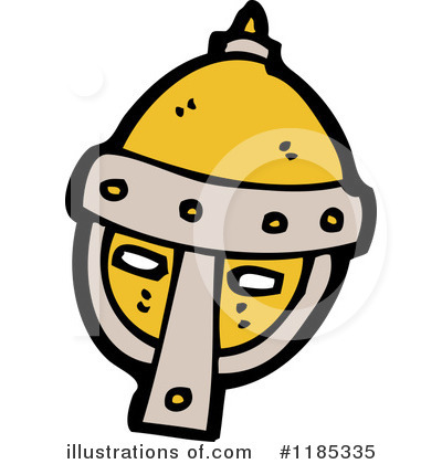 Royalty-Free (RF) Medieval Helmut Clipart Illustration by lineartestpilot - Stock Sample #1185335