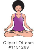 Meditating Clipart #1131289 by Lal Perera