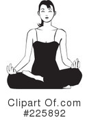 Meditating Clipart #225892 by David Rey