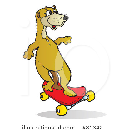Royalty-Free (RF) Meerkat Clipart Illustration by Snowy - Stock Sample #81342
