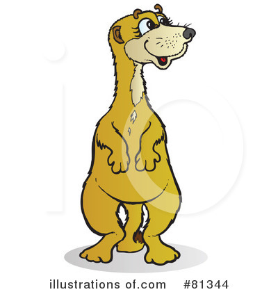 Royalty-Free (RF) Meerkat Clipart Illustration by Snowy - Stock Sample #81344