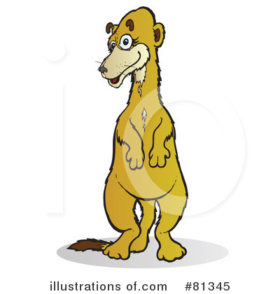 Royalty-Free (RF) Meerkat Clipart Illustration by Snowy - Stock Sample #81345