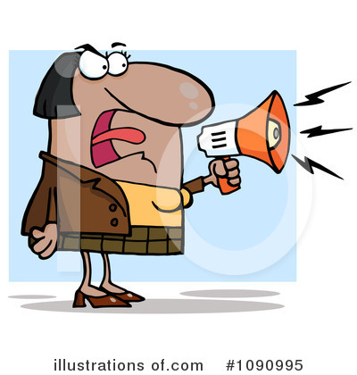 Nagging Clipart #1090995 by Hit Toon