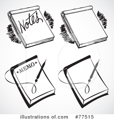 Notepad Clipart #77515 by BestVector