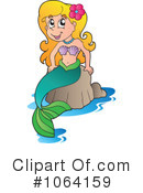 Mermaid Clipart #1064159 by visekart