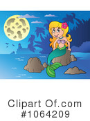 Mermaid Clipart #1064209 by visekart