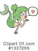 Mermaid Clipart #1337269 by lineartestpilot