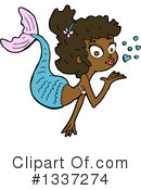 Mermaid Clipart #1337274 by lineartestpilot