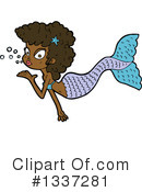 Mermaid Clipart #1337281 by lineartestpilot
