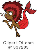 Mermaid Clipart #1337283 by lineartestpilot
