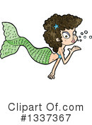 Mermaid Clipart #1337367 by lineartestpilot